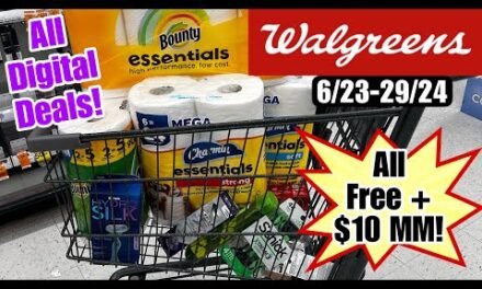 Walgreens Haul – All FREE+ $10 MM! Beginner friendly digital coupon deals! 6/23-29/24