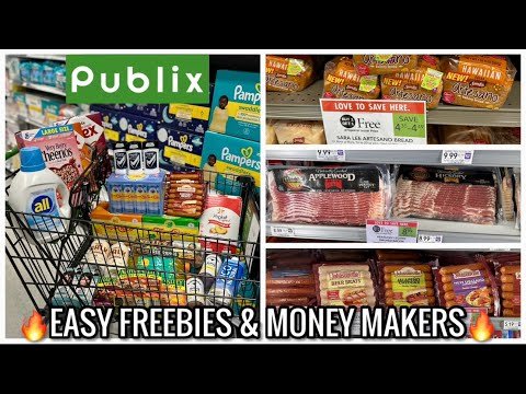 Publix Free & Cheap Digital Couponing Deals & Haul|Easy Grocery Money Makers| 6/12-6/18 OR 6/13-6/19