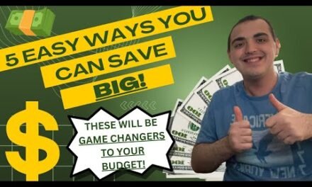 5 EASY WAYS YOU CAN SAVE BIG! ~ THESE WILL BE GAME CHANGERS TO YOUR BUDGET!