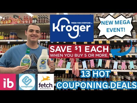 *HOT NEW KROGER MEGA EVENT!* ~ 13 CRAZY HOT KROGER COUPONING DEALS ~ 06/26/24 – 07/02/24