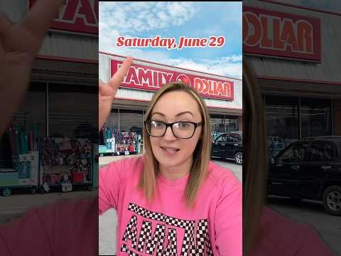 Family Dollar $5/$25 deal for Saturday, 6/29! 🔥 #couponing #familydollar #couponswithalysia