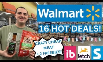 16 HOT WALMART COUPONING DEALS ~ 2 FREEBIES / CRAZY CHEAP MEAT DEAL / MORE! ~ JUNE 2024