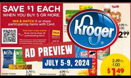 *5 Day Sale* Kroger Ad Preview for 7/5-7/9 | Buy 5 Save $1 Each MEGA SALE, 5x Weekly Digital, & MORE