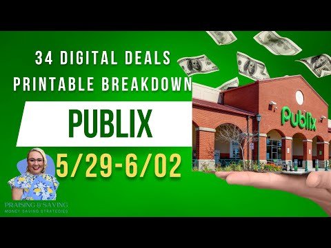 34 Digital Deals at Publix using your phone, BOGO, IBOTTA, Fetch, and Publix Digital Coupons