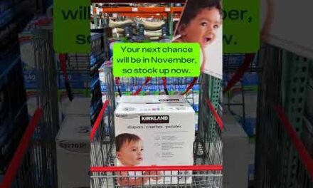 Don’t miss this! Semi-Annual Kirkland Diaper Sale at Costco #newparents #diapers