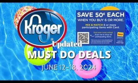 *SWEET!* Kroger UPDATED (again) Must Do Deals for 6/12-6/18 | Mega Sale, Self Care Event, & MORE