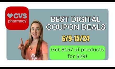 CVS Best Digital Coupon Deals this week! 6/9-15/24 | Get $157 worth for $29!