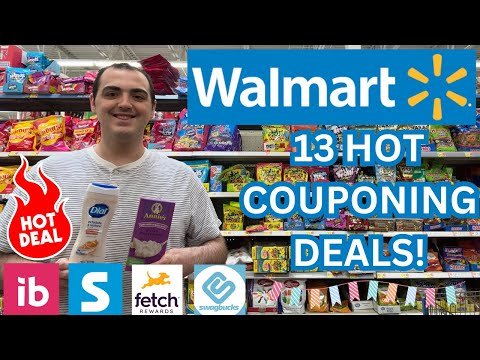 13 HOT WALMART COUPONING DEALS THIS WEEK! ~ IBOTTA / SHOPKICK / SWAGBUCKS / FETCH ~ JUNE 2024