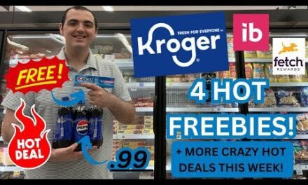 4 HOT KROGER FREEBIES ~ CRAZY HOT KROGER COUPONING DEALS THIS WEEK! ~ .99 PEPSI ~ JUNE 2024