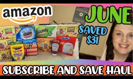 Amazon Subscribe and Save Haul || June 2024 || Saved Over $31 || Brandclub Savings