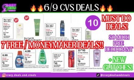 🔥6/9 CVS Deals {10 MUST DO CVS DEALS} CVS DIGITAL/PRINTABLE DEALS ONLY! 7 MM DEALS & ALL UNDER $1 😳