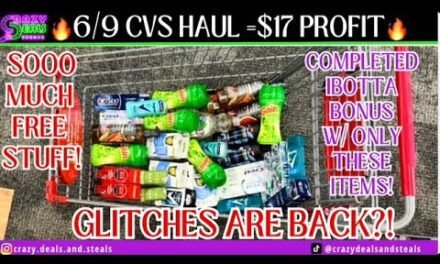 🤗6/9 CVS HAUL=  $17 PROFIT – STARTED + COMPLETED IBOTTA BONUS!! SO MANY FREEBIES! #cvsdeals #cvshaul