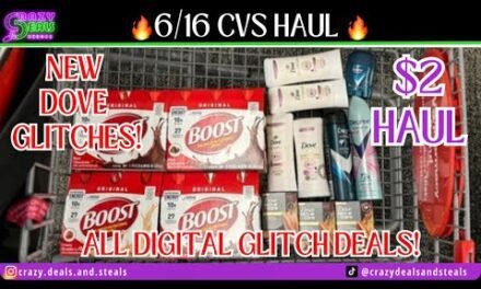 🤗6/16 CVS HAUL=  $2 TOTAL 3 NEW GLITCH DEALS!! $0.50 DOVE DEODORANT! #cvsdeals  #cvsdeals cvshaul