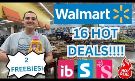 16 HOT WALMART COUPONING DEALS! ~ 2 HOT FREEBIES ~ JUNE 2024