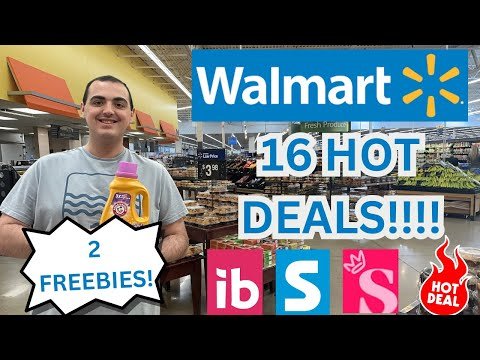 16 HOT WALMART COUPONING DEALS! ~ 2 HOT FREEBIES ~ JUNE 2024