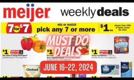 *WOW!* Meijer “MUST DO” Deals for 6/16-6/22 | 7 for $7 Sale + MORE