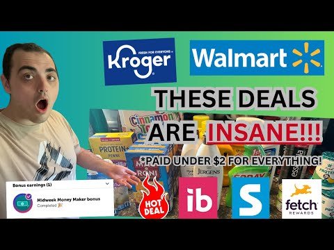 *THESE DEALS ARE INSANE!* ~ PAID UNDER $2 FOR EVERYTHING! ~ WALMART & KROGER COUPONING (JUNE 2024)