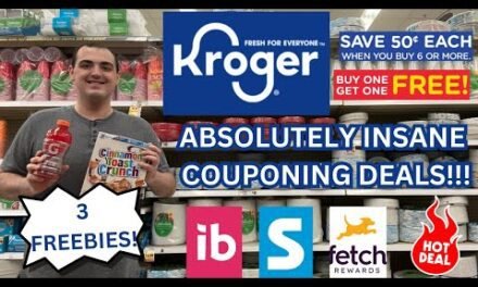 ABSOLUTELY INSANE KROGER COUPONING DEALS THIS WEEK! ~ 3 HOT KROGER FREEBIES! ~ 06/19/24 – 06/25/24