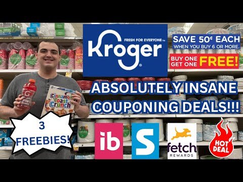 ABSOLUTELY INSANE KROGER COUPONING DEALS THIS WEEK! ~ 3 HOT KROGER FREEBIES! ~ 06/19/24 – 06/25/24