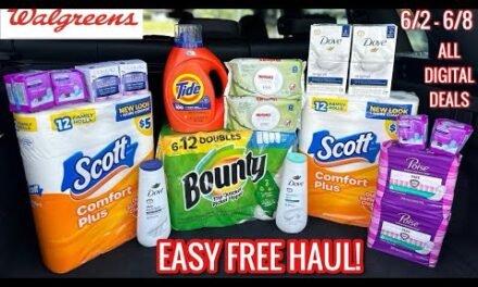 Walgreens ALL DIGITAL Free & Cheap Couponing Deals | Easy Paper & Dove Stock Up! 🧻🙌🏾 | 6/2 – 6/8