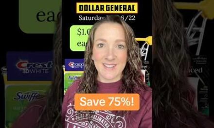 Dollar General Saturday Deal! 6/22 Save 75%!