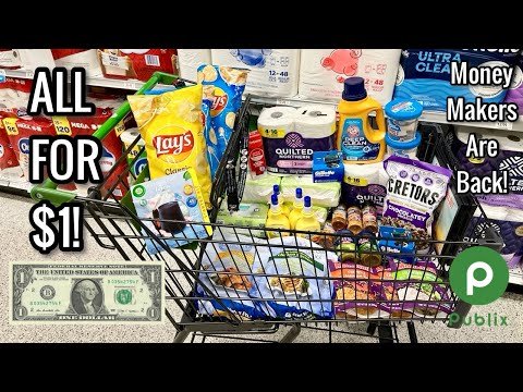 Publix Free & Cheap Grocery Couponing Deals & Haul🔥| MONEY MAKERS ARE BACK! | 6/5-6/11 OR 6/6-6/12