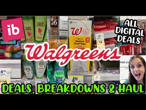 MONEYMAKER Walgreens In Store Breakdowns, Deals & Coupon Deals Ibotta Deals June 23rd-29th 2024