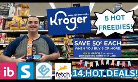 5 HOT FREEBIES AT KROGER! ~ 14 HOT KROGER COUPONING DEALS ~ BEST WEEK OF KROGER DEALS IN A WHILE!