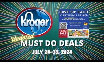 *2 FREEBIES* Kroger UPDATED Must Do Deals for 7/24-7/30 | Free Pizza & Coffee + MORE