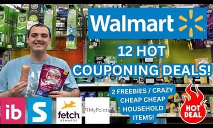 2 HOT WALMART FREEBIES / CRAZY CHEAP HOUSEHOLD PRODUCTS! ~ 12 HOT WALMART COUPONING DEALS ~JULY 2024