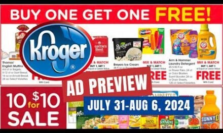 *BOGO Sale* Kroger Ad Preview for 7/31-8/6 | 5x Digital Coupons, 10 for $10, Weekly Digitals, & MORE