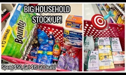 TARGET Digital Coupon Deals | Spend $50, Get $15 GC | Big Cleaning Product Stock Up! 🙌🏾 | 7/29 – 8/3