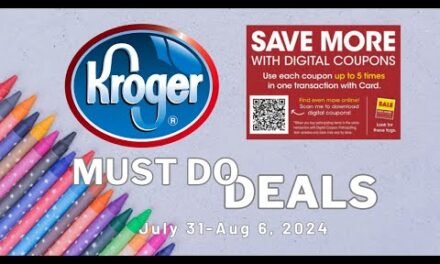 *3 FREEBIES* Kroger MUST DO Deals for 7/31-8/6 | 5x Digital Coupon Sale, BOGO, & MORE