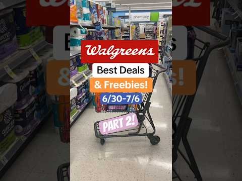 Best Digital Deals at Walgreens! PART 2! 6/30-7/6