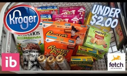 *WOW!* Kroger MEGA SALE Haul for 7/5-7/9 | $103 Retails – LESS THAN $2.00 + $16.60 in Box Tops