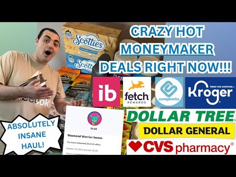 CRAZY HOT MONEYMAKER DEALS RIGHT NOW *YOU BETTER RUN!* ~ DOLLAR TREE / DOLLAR GENERAL / CVS / KROGER