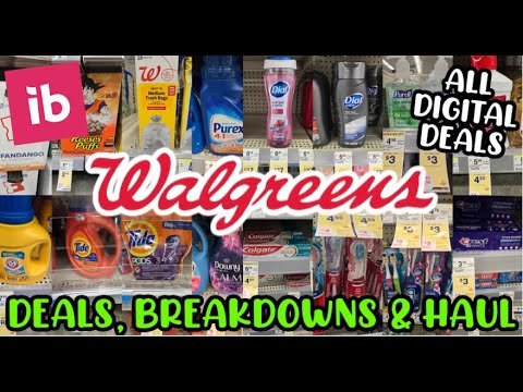 Walgreens In Store Breakdowns, Deals & Coupon Deals Ibotta Deals July 7th-13th 2024