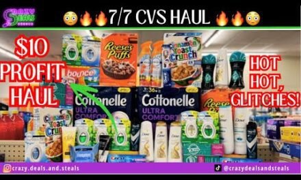 🤗7/7 CVS HAUL= $10 PROFIT! WOW-HOT NEW GLITCHES + HUGE MONEYMAKERS (CVS Couponing) #cvsdeals