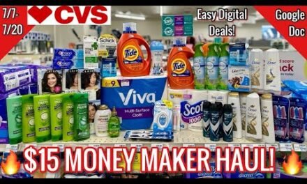 CVS Free & Cheap Coupon Deals & Haul |7/7 – 7/20| $15 Money Maker Haul! 🔥| Learn CVS Couponing