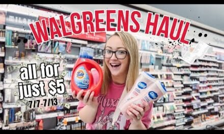 🔥 $5 Walgreens Haul! (7/7-7/13) cheap laundry products & body wash!!