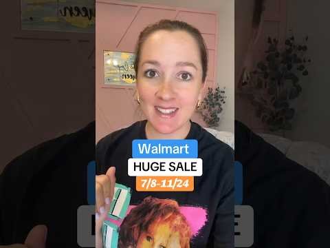 HUGE SALE at Walmart 7/8-11/24. Deals under $5!