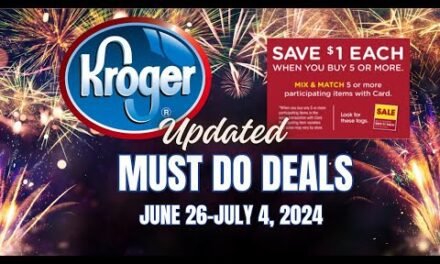 *MONEYMAKER* Kroger UPDATED Must Do Deals for 6/26-7/4 | Mega Sale, Weekly Digitals, & MORE!