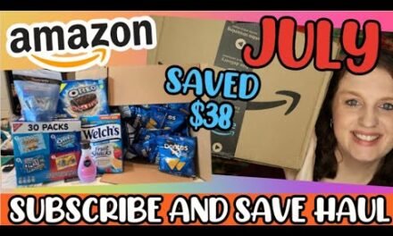 Amazon Subscribe and Save Haul || July 2024 || Saved Over $38 || Brandclub Savings