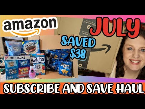 Amazon Subscribe and Save Haul || July 2024 || Saved Over $38 || Brandclub Savings