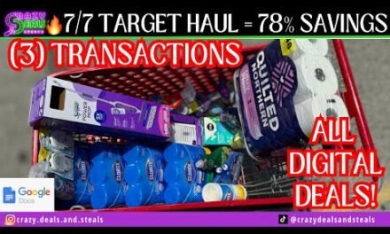 🤗SAVED 78% @ Target 7/7-7/13! ALL DIGITAL TARGET HAUL! (IBOTTA DEALS)  #targetdeals #targetfinds