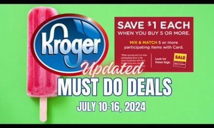 *FREEBIE* Kroger UPDATED Must DO Deals for 7/10-7/17 | Mega Sale + More Deals