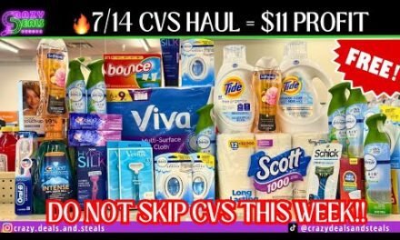 🔥DO NOT SKIP CVS THIS WEEK! 🔥7/14 CVS HAUL=$11 PROFIT! SOO MANY HOT DEALS (CVS Couponing) #cvsdeals