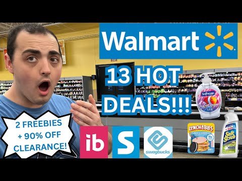 13 HOT WALMART COUPONING DEALS RIGHT NOW! ~ 2 HOT FREEBIES + CRAZY 90% OFF CLEARANCE ~ JULY 2024