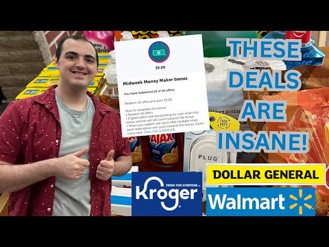 *THESE DEALS ARE INSANE!* ~ ABSOLUTELY INSANE IBOTTA BONUS COUPONING HAUL ~ KROGER / WALMART / DG