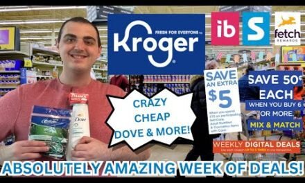 ABSOLUTELY AMAZING WEEK OF KROGER COUPONING DEALS! ~ CRAZY CHEAP DOVE / MEGA EVENT / MORE ~ 07/17/24